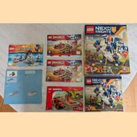 Lego istruzioni 70600-10722-70226-70327 + Scatola