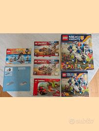 Lego istruzioni 70600-10722-70226-70327 + Scatola