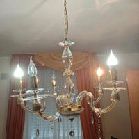 lampadario+ coppia di abajour 