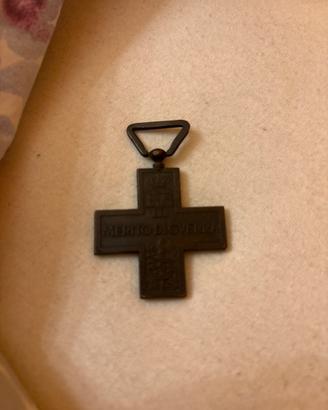 Croce al merito di guerra originale regno d’Italia