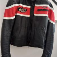 Giacca in pelle da biker