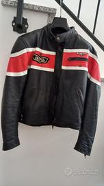 Giacca in pelle da biker