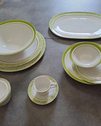 Servizio piatti x 12 Andrea Fontebasso 1760 Lime