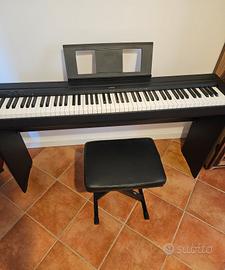 Pianoforte digitale yamaha P 35 + accessori 
