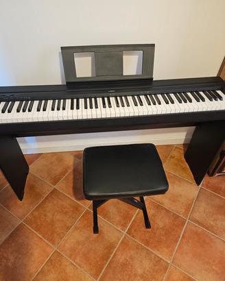 Pianoforte digitale yamaha P 35 + accessori 