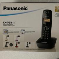 Panasonic KX-TG1611 Cordless KXTG1611 Nero boxed