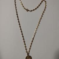 collana volto santo oro 