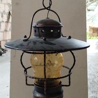 lampada in rame 