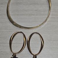 coppia bracciale e orecchini vintage 