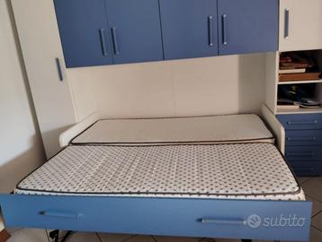 Armadio con letto estraibile