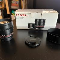 Samyang 85mm T1.5 VDSLR