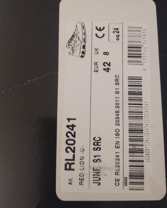 Scarpe antinfortunistiche u-power n42