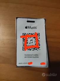 4 mesi Apple music (x2 buoni)