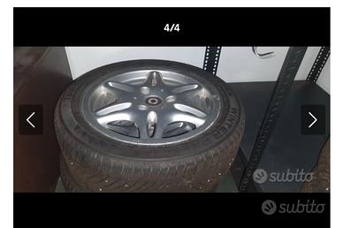 Cerchi e gomme smart 450