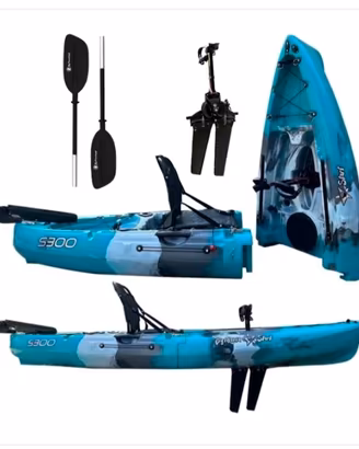 kayak da pesca divisibile