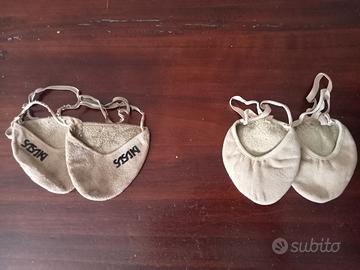 Mezze/Punte Scarpe Pelle/Tela Elastica 