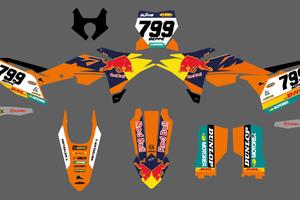 GRAFICA KTM PERSONALIZZATA