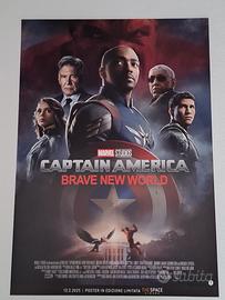 Poster Capitan America Brave New World