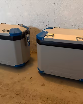 Coppia valigie alluminio Bmw R 1250 Gs