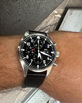 Orologio IWC Pilot Chronograph IW377709 Card 2019