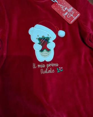 Tutina 6/9 mesi - il mio primo Natale