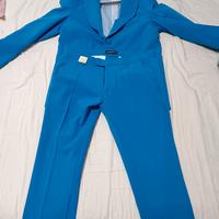 Abito uomo da cerimonia uomo blu tg 46