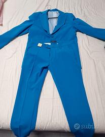 Abito uomo da cerimonia uomo blu tg 46