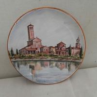 Piattino dipinto a mano Torcello