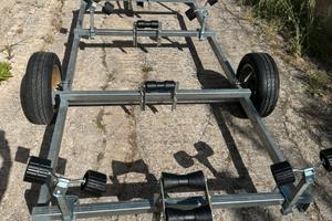 Carrello da alaggio barca non omologato