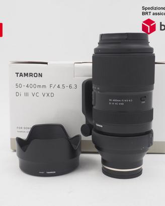 Tamron 50-400 F4.5-6.3 Di III VC VXD (Sony)