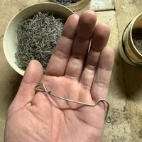 Ganci per canne di plastica vigneto