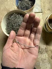 Ganci per canne di plastica vigneto