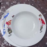 Servizio piatti da 12 di porcellana bohemia