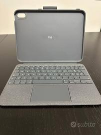 Tastiera Logitech Combo Touch iPad 10a gen e A16