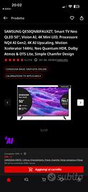 Tv samsung neo Qled  50’’ QE50QN83FAUXZT