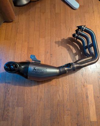 Scarico completo akrapovic mt 09 tracer 900 omolog