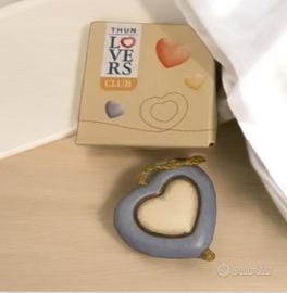 Cuore Celeste piccolo da appendere Thun. Nuovo,