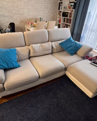 Divano Poltronesofá Valdena 4 posti sfoderabile