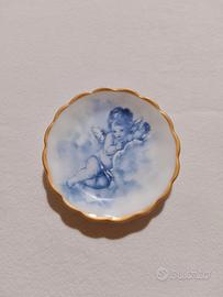 Piattino Limoges France  decorato con angelo