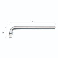 USAG 244 1/2" - LEVA AD ANGOLO