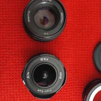 Ottiche mft micro quattro terzi e adattatori