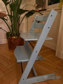 Tripp trapp stokke azzurro