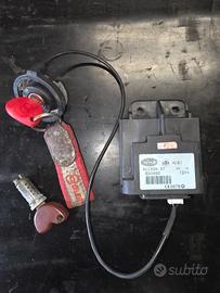 Kit completo di chiavi e centralina per Gilera Run