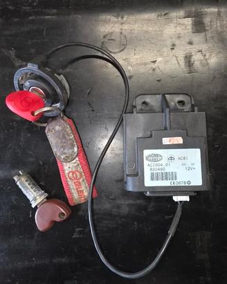 Kit completo di chiavi e centralina per Gilera Run