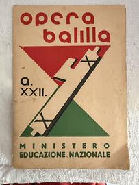 Lotto pagelle scolastiche e documenti originali 