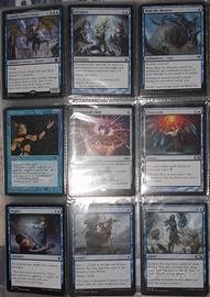 raccoglitore con mazzi magic