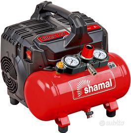 Compressore silenzioso 6lt shamal