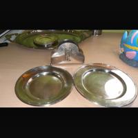 Set 2 piatti + portatovaglioli motivo angioletto