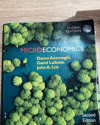 Microeconomics 2nd Edition Global – Acemoglu Laibs
