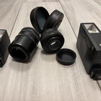 Accessori foto Kenko Teleplus,flash Braun Sunpak